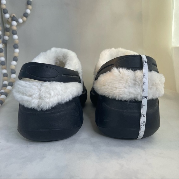 Platform Lined Clogs Cozy Plush Non-Slip Indoor/Outdoor size 34-35 US 6 - Picture 4 of 10